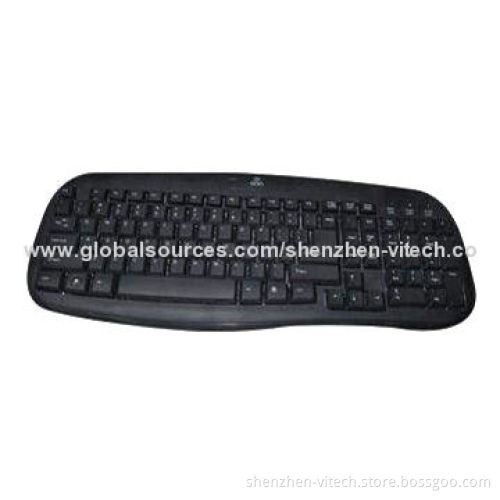 Wired Computer Keyboard, OEM Orders Available, 2.4GHz Connector